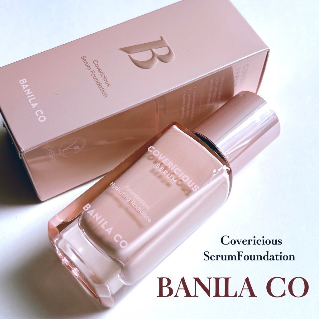 カバーリシャスセラムファンデーション/BANILA CO/リキッドファンデーションを使ったクチコミ(1枚目)