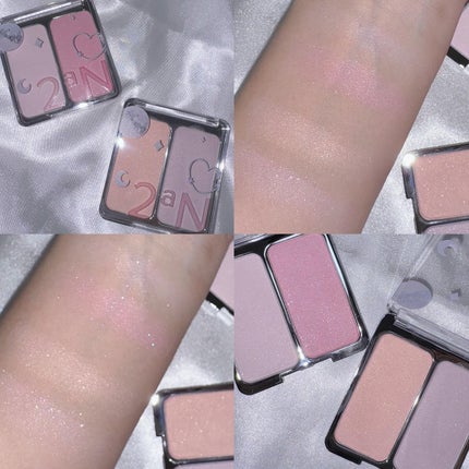 ピュアグラッシュ ハイライター/2aN/パウダーハイライトを使ったクチコミ(2枚目)