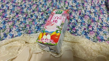 野菜生活100 信州白桃ミックス/野菜生活１００/ドリンクを使ったクチコミ（1枚目）