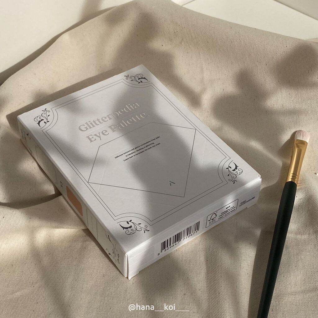 グリッターペディアアイパレット/unleashia/アイシャドウパレットを使ったクチコミ(3枚目)