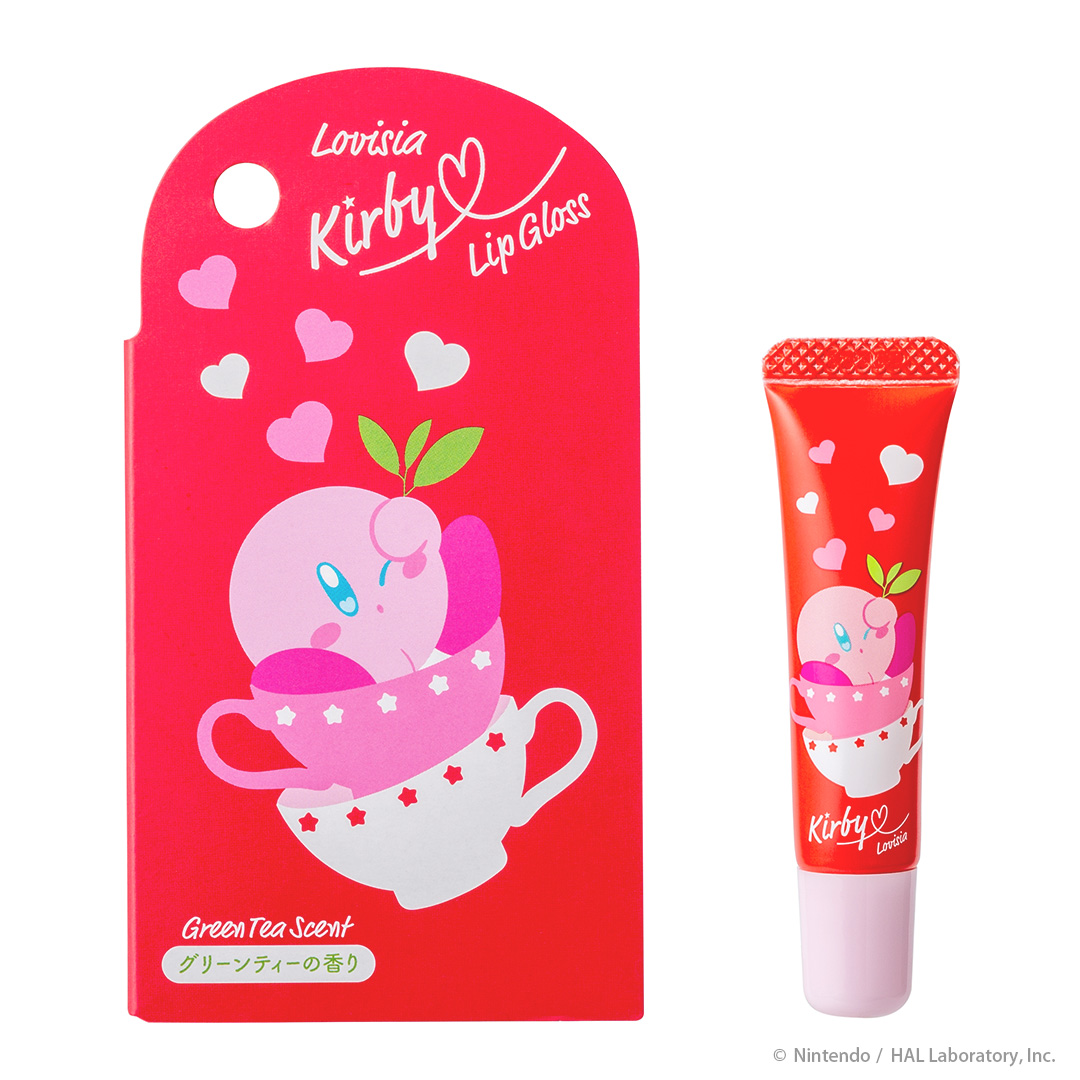 ラヴィジア ラヴィジア 星のカービィ リップグロス グリーンティーの香り