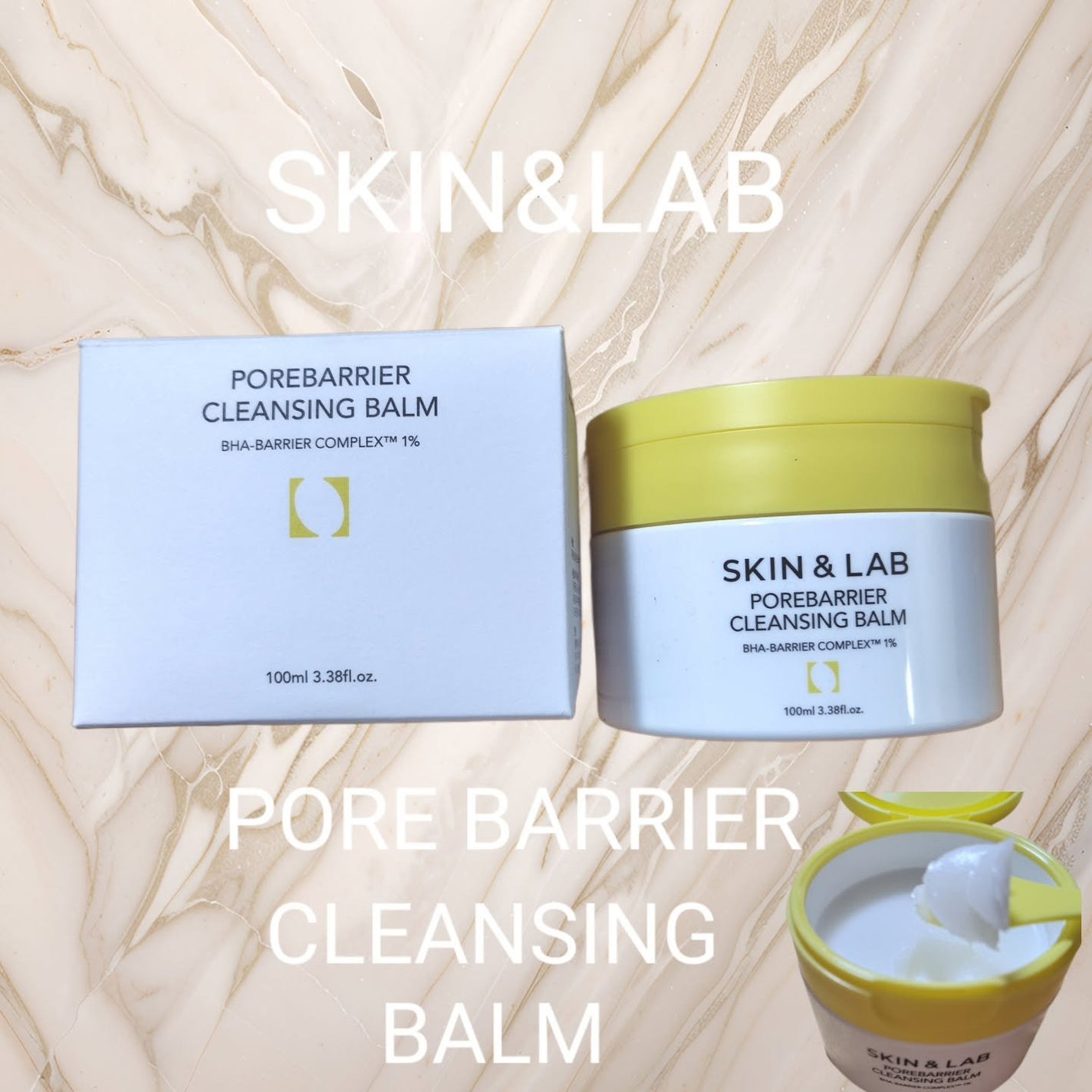 ポアバリアクレンジングバーム/SKIN&LAB/クレンジングバームを使ったクチコミ(1枚目)