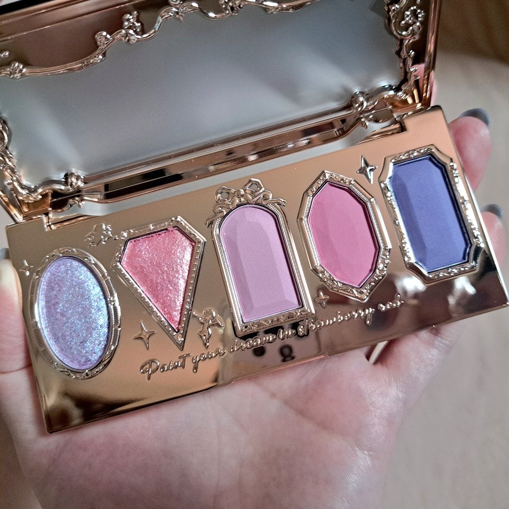 ストロベリーロココ アイシャドウパレット/FlowerKnows/アイシャドウパレットを使ったクチコミ(1枚目)