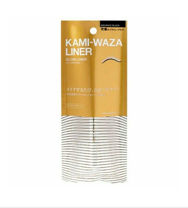 KAMI-WAZA LINER/KAMI-WAZA/リキッドアイライナーを使ったクチコミ（2枚目）