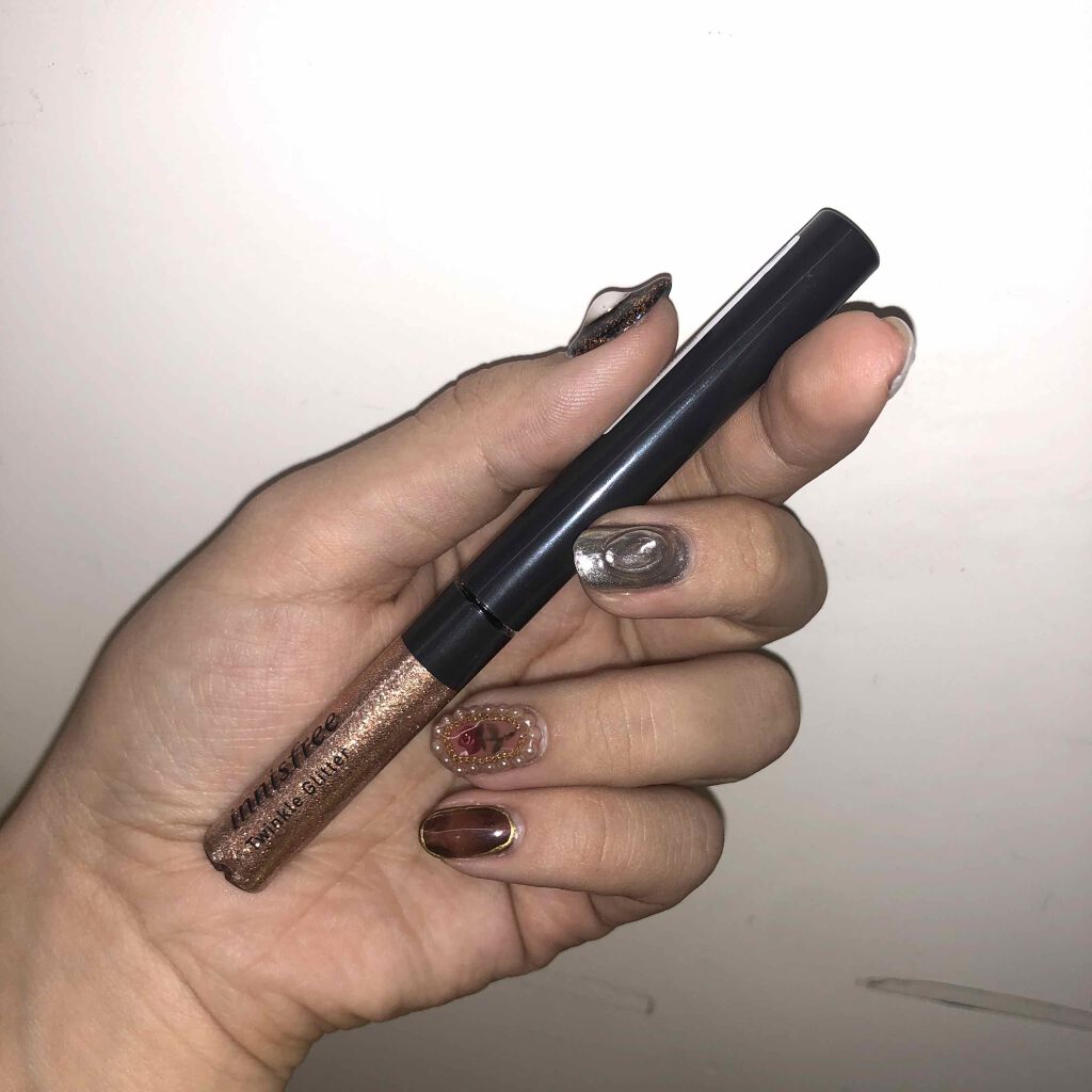 トゥインクル グリッター/innisfree/リキッドアイライナーを使ったクチコミ(2枚目)