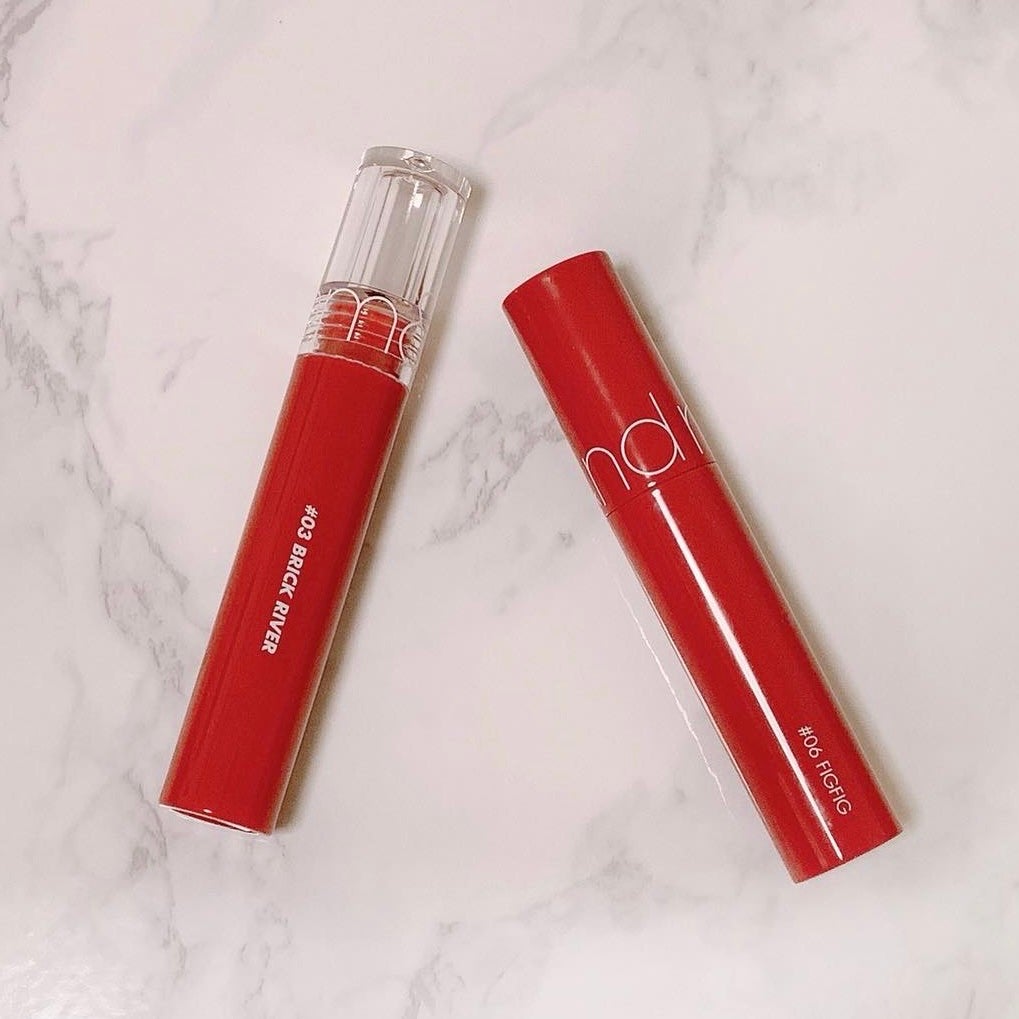 ジューシーラスティングティント/rom&nd/リップティントを使ったクチコミ(1枚目)