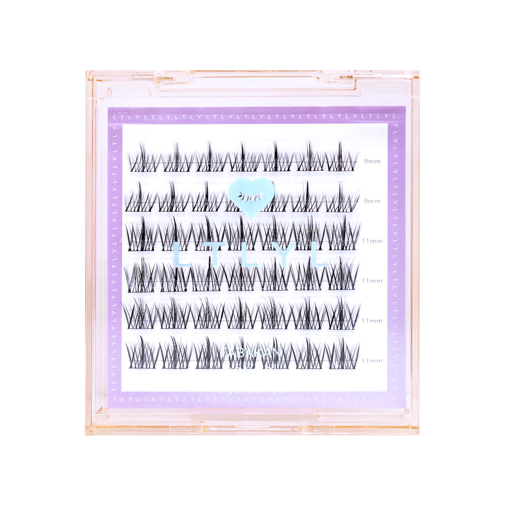 リトリル タバカン ナチュラル アイラッシュ Wタイプ 42本