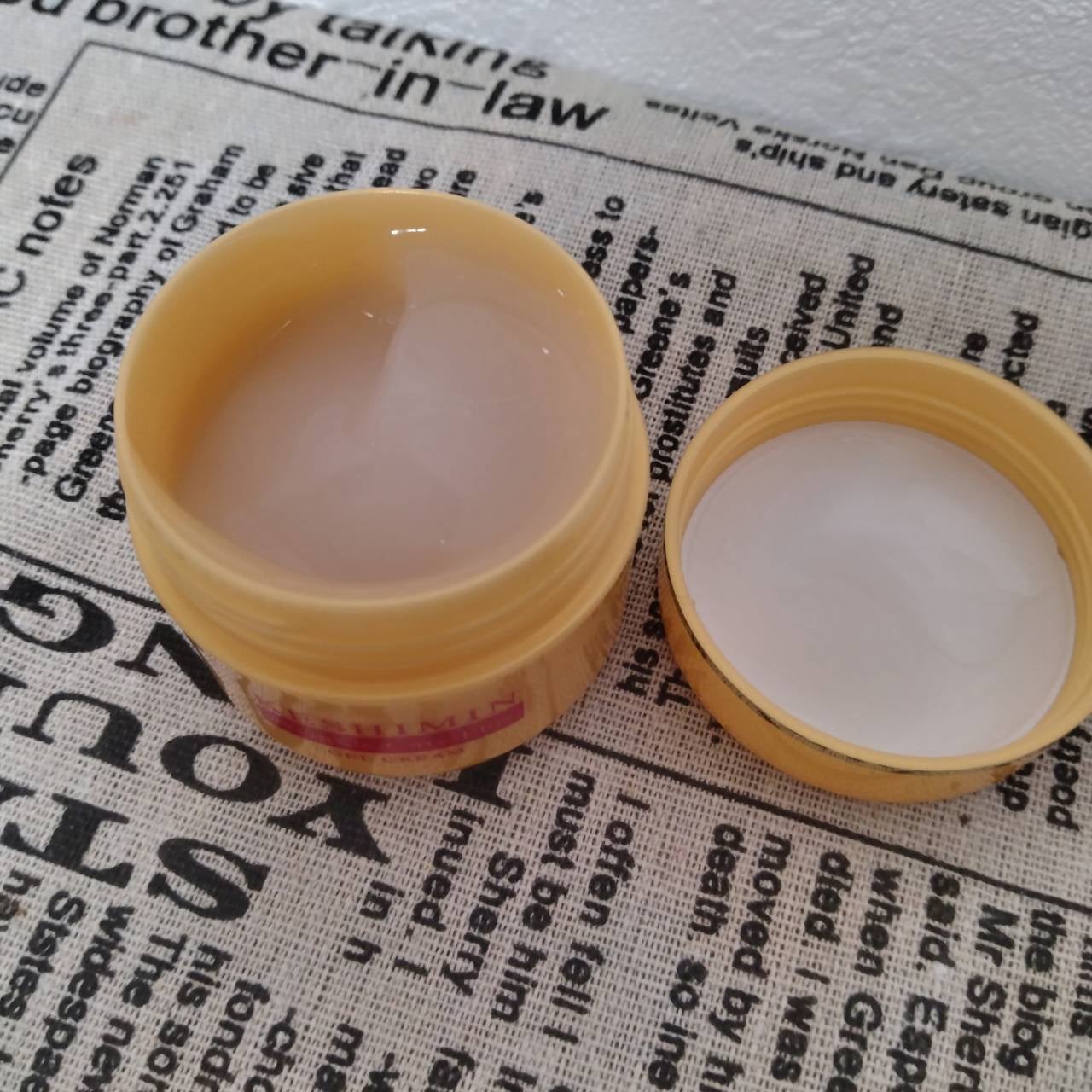 リンクルケアプラスジェルクリーム/ケシミン/フェイスクリームを使ったクチコミ(8枚目)