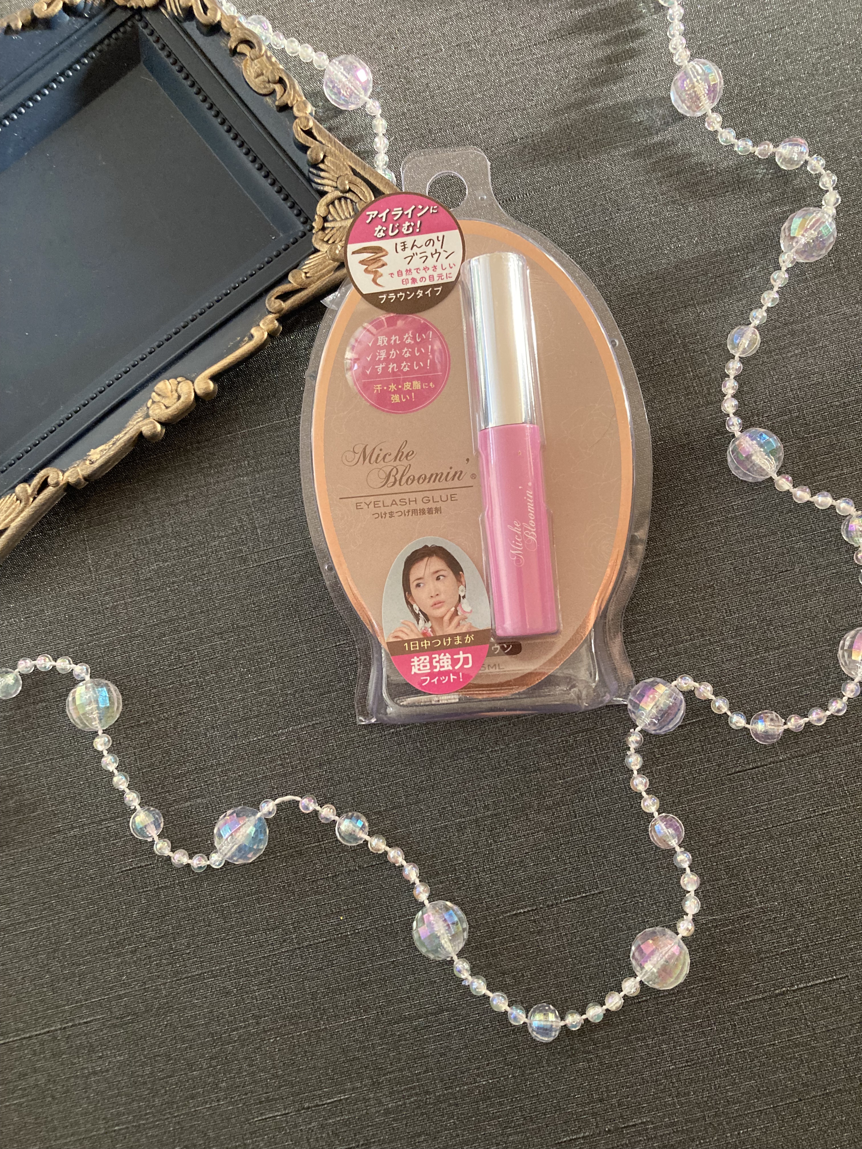 アイラッシュグルー/ミッシュブルーミン/つけまつげを使ったクチコミ（1枚目）