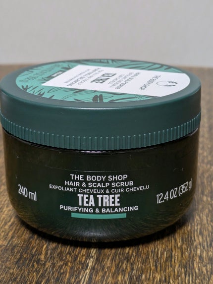 ティーツリー クリア&バランシング ヘアスクラブ/THE BODY SHOP/市販シャンプーを使ったクチコミ(1枚目)