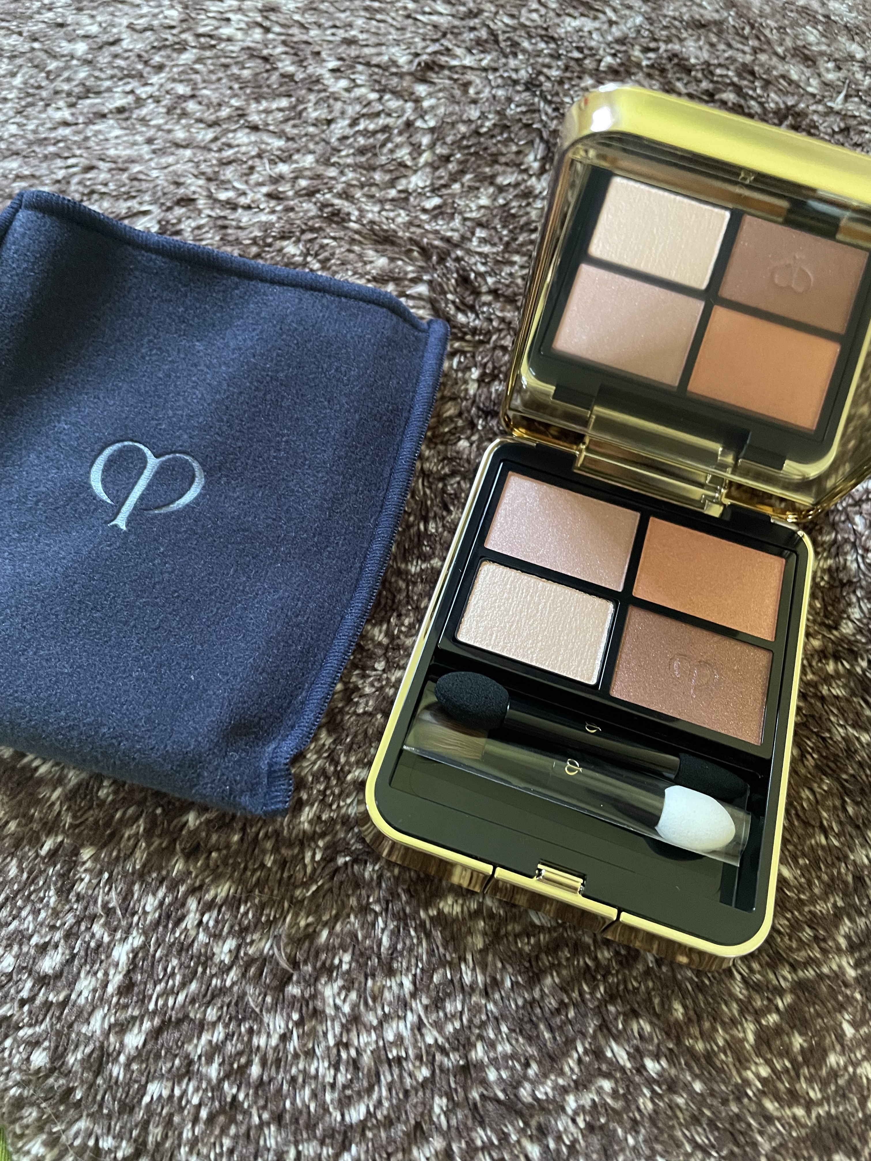 オンブルクルールクアドリ/クレ・ド・ポー ボーテ/アイシャドウパレットを使ったクチコミ（2枚目）