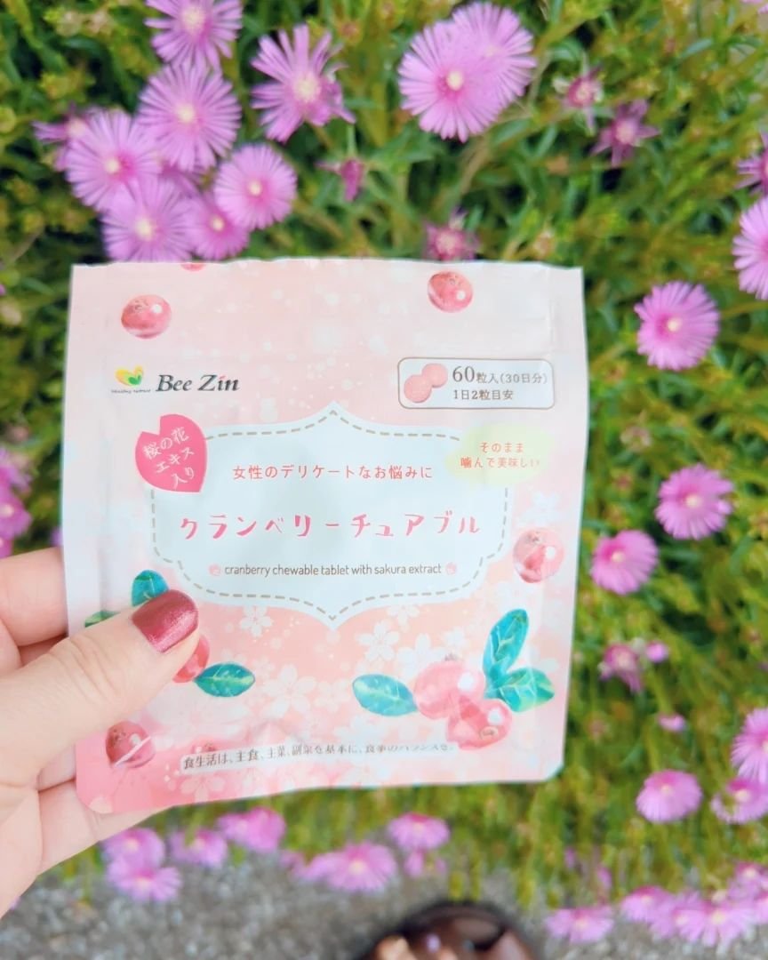 クランベリーチュアブル/Bee Zin/健康サプリメントを使ったクチコミ（2枚目）