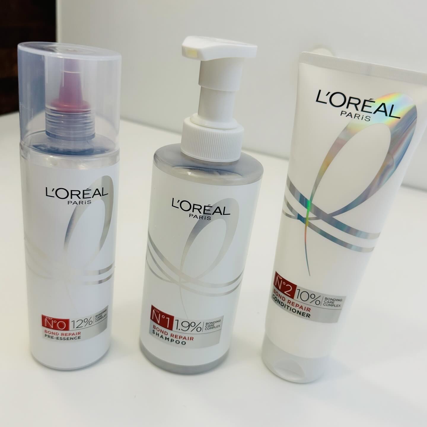ロレアル パリ ボンド リペア 導入エッセンス/ロレアル パリ/洗い流すヘアトリートメントを使ったクチコミ（2枚目）