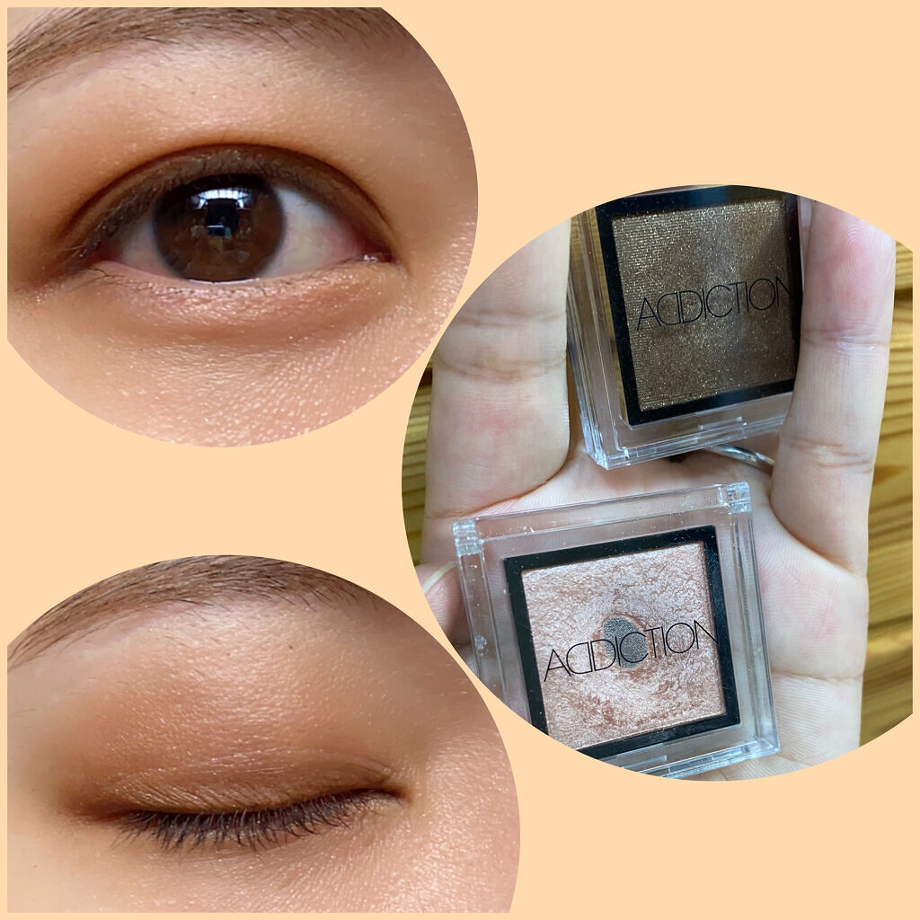 アディクション ザ アイシャドウ 73 Dolce Vita (P) /ADDICTION/単色アイシャドウを使ったクチコミ（1枚目）