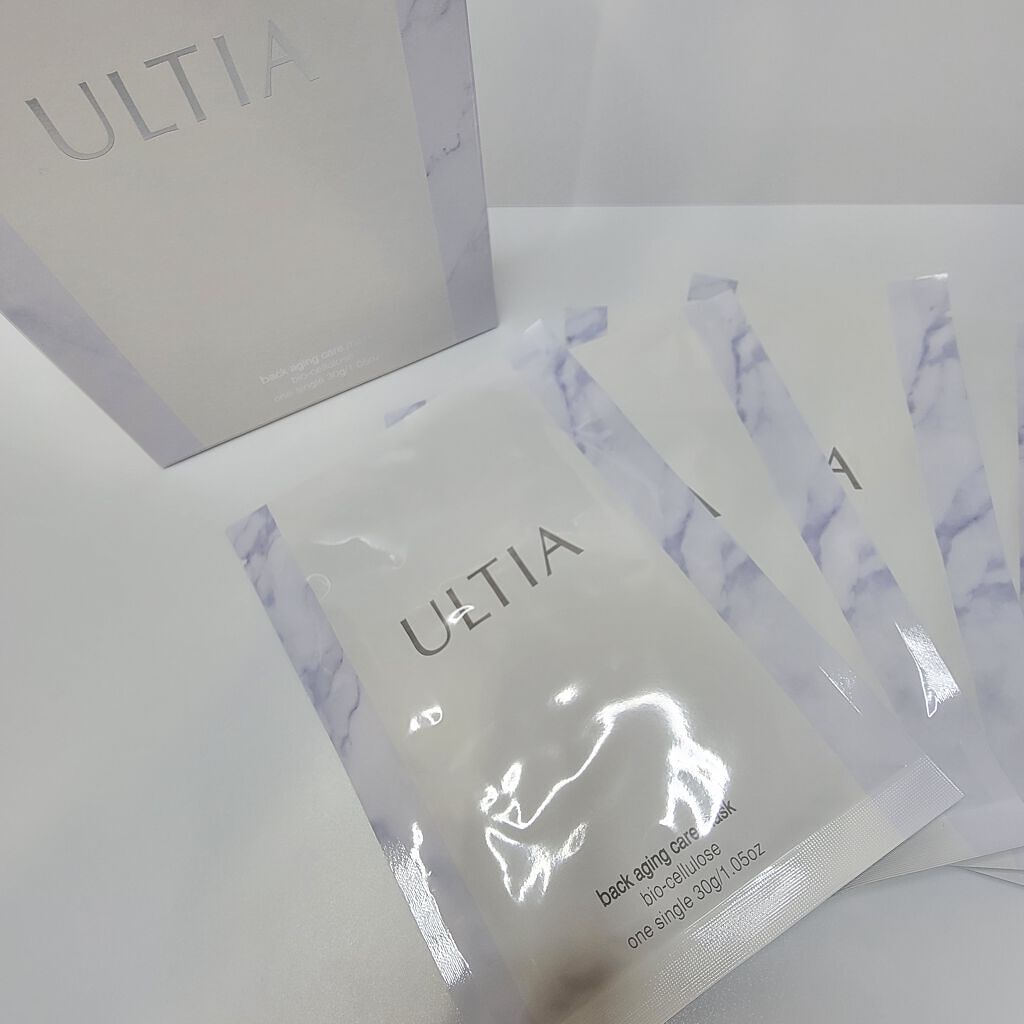 back aging care mask/ULTIA/シートマスク・パックを使ったクチコミ（1枚目）