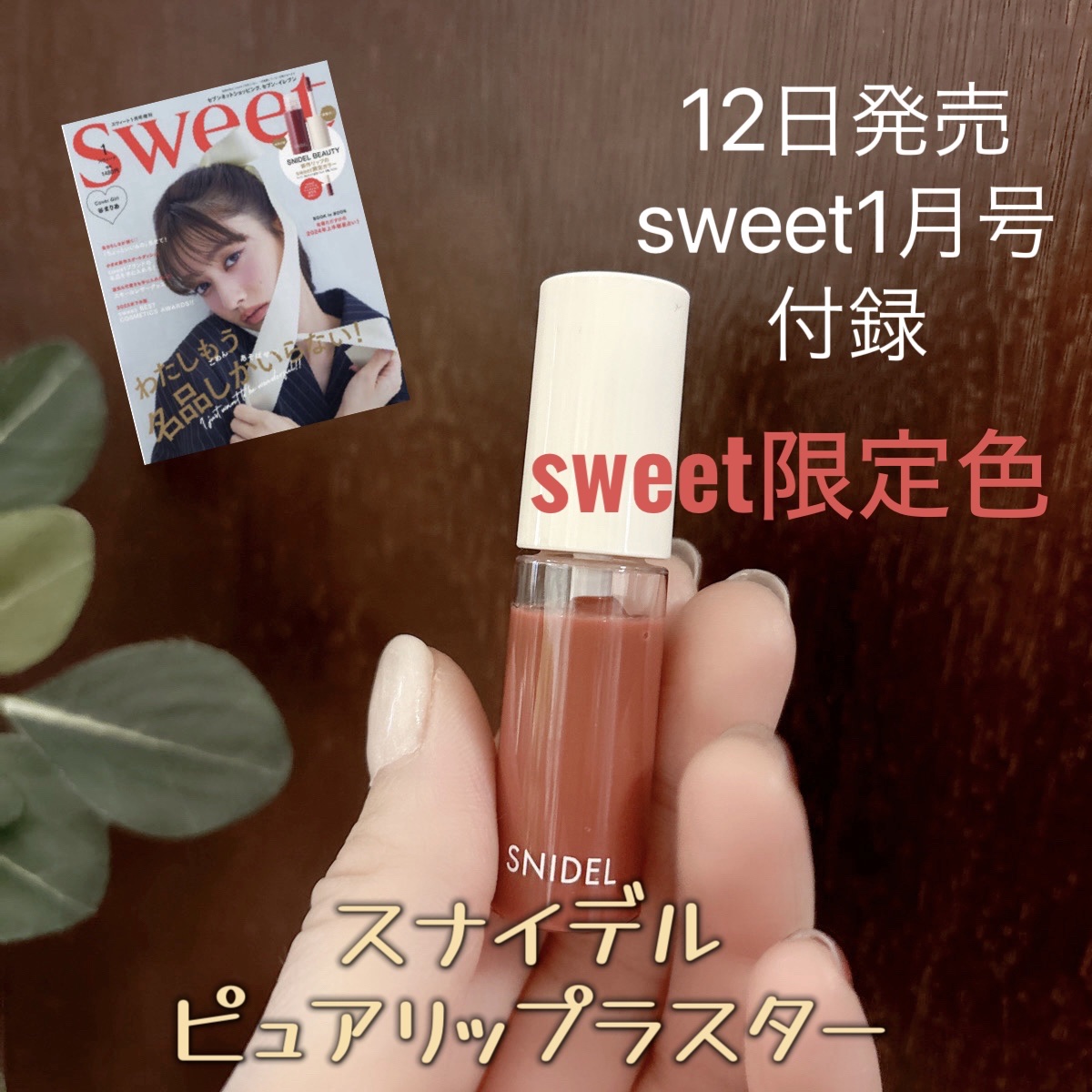 ピュア リップ ラスター/SNIDEL BEAUTY/リップグロスを使ったクチコミ（1枚目）