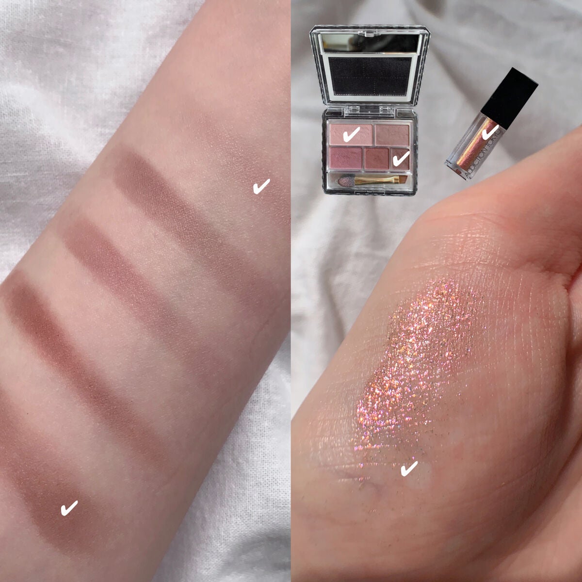 パーフェクトマルチアイズ/キャンメイク/アイシャドウパレットを使ったクチコミ(3枚目)