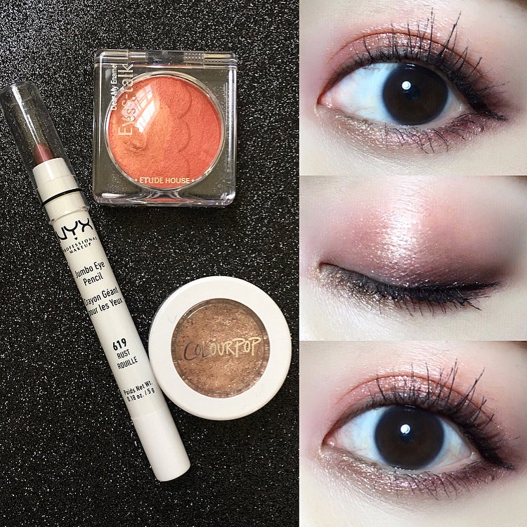 mari_loves_beauty on LIPS 「#今日のメイク.派手めオレンジメイク🍊..【eyemakeup..」(2枚目)