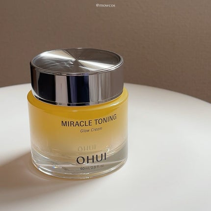 ミラクルトーニンググロークリーム/OHUI/フェイスクリームを使ったクチコミ(1枚目)