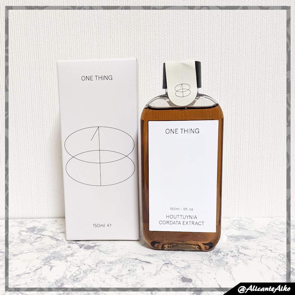 ドクダミ化粧水/ONE THING/化粧水を使ったクチコミ（1枚目）