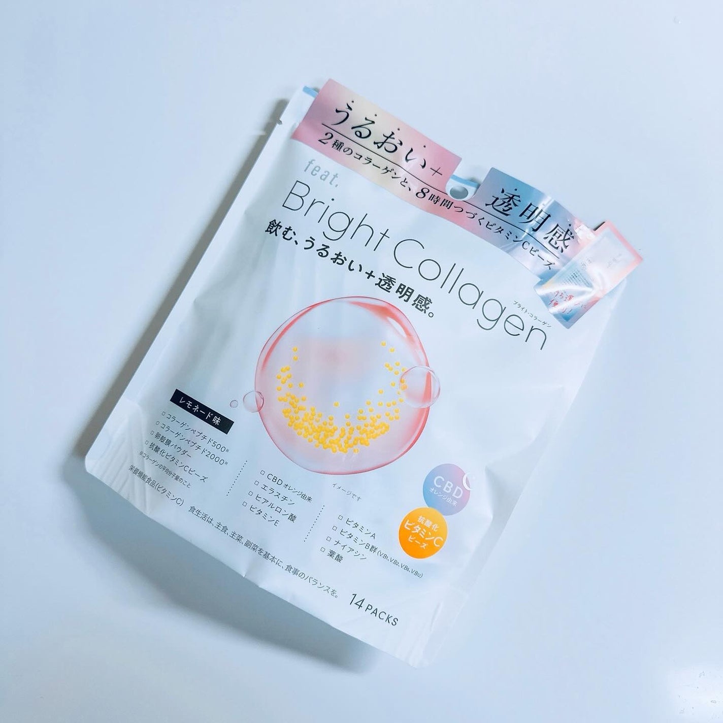 ブライト コラーゲン/Feat./美容サプリメントを使ったクチコミ(7枚目)