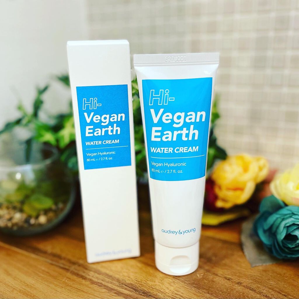 Hi-VeganEarth WATERCREAM/Audrey&Young/フェイスクリームを使ったクチコミ（1枚目）