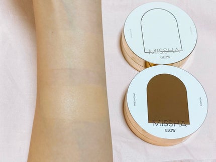 グロウ クッション ライト <ライトタイプ>/MISSHA/クッションファンデーションを使ったクチコミ(2枚目)