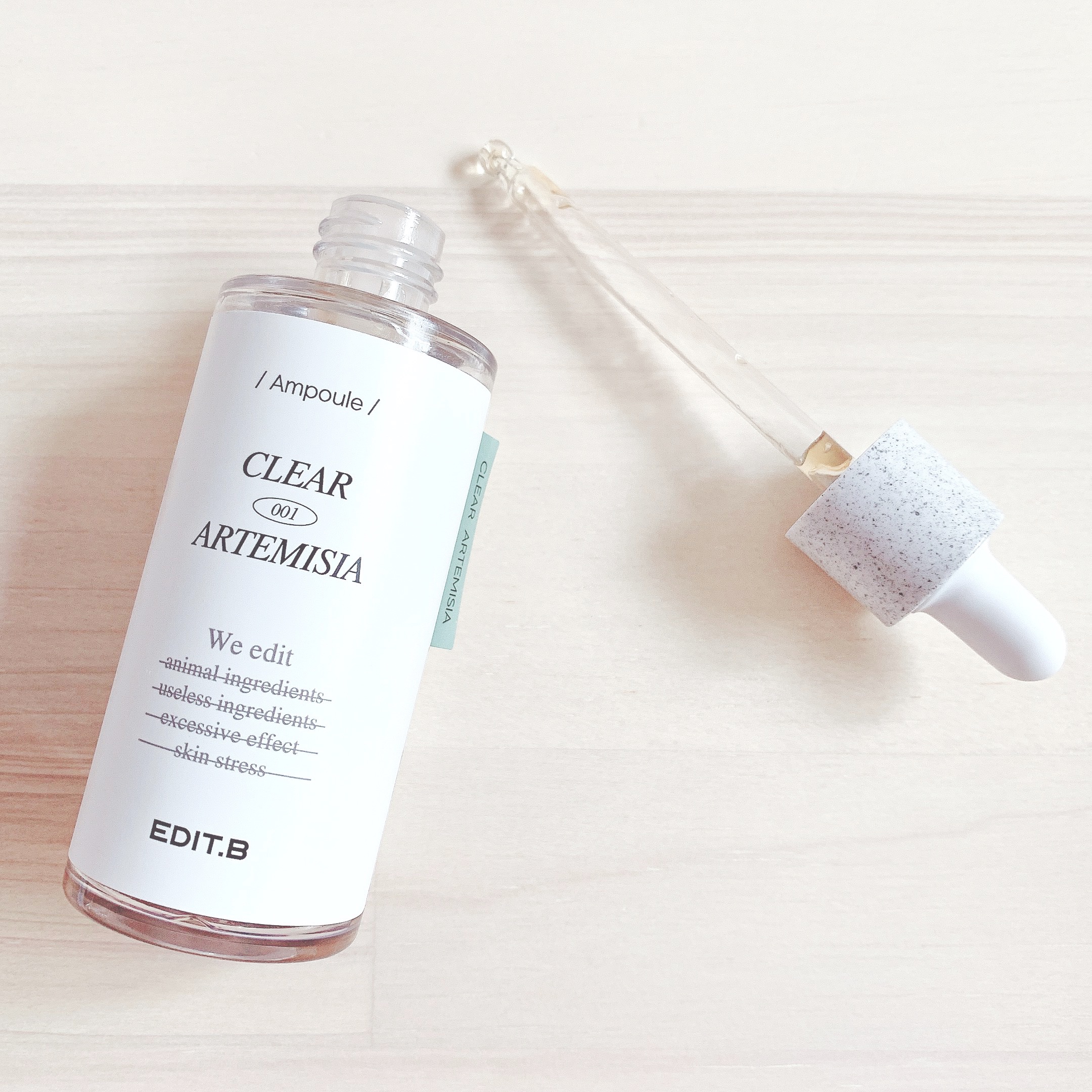 クリアヨモギアンプル/EDIT.B/美容液を使ったクチコミ（1枚目）