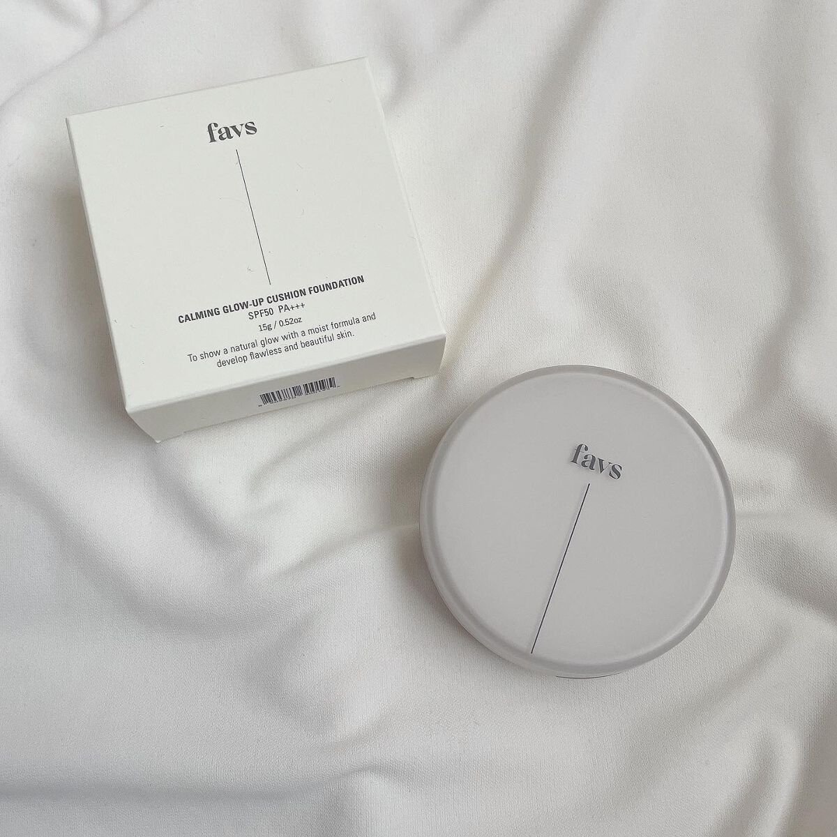 カーミンググロウアップクッションファンデーション/favs/リキッドファンデーションを使ったクチコミ（1枚目）