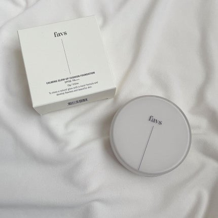 カーミンググロウアップクッションファンデーション/favs/リキッドファンデーションを使ったクチコミ(1枚目)