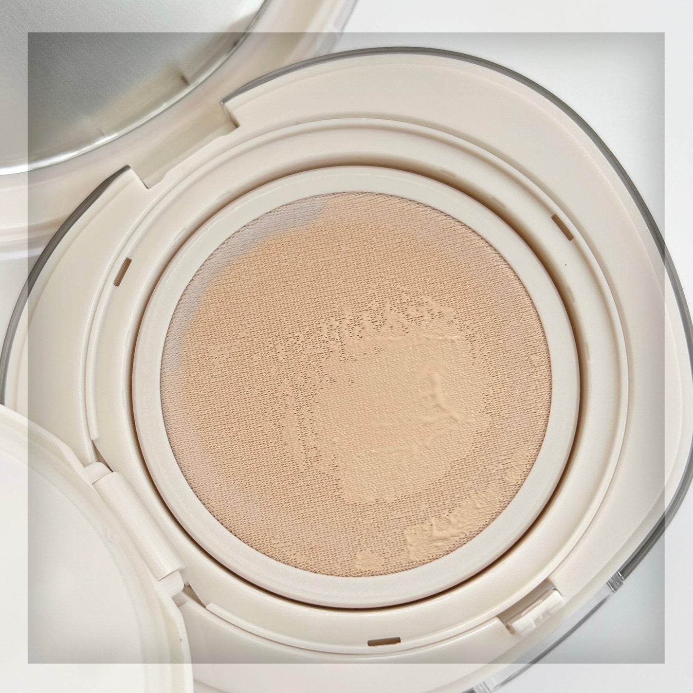 ブリージンググロークッション/Healus/クッションファンデーションを使ったクチコミ(3枚目)