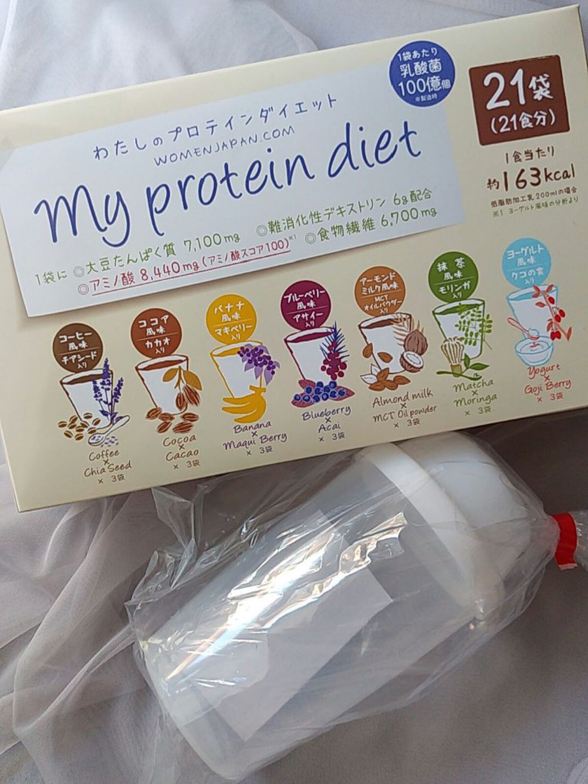 わたしのプロテインダイエット/ウーマンジャパン/ソイプロテインを使ったクチコミ（2枚目）