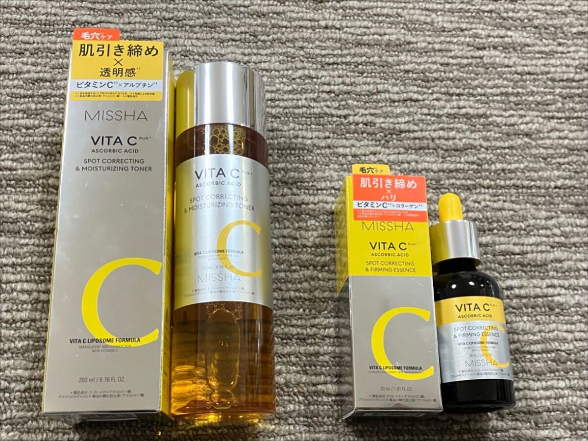 ミシャ ビタシープラス 美容液【日本処方】/MISSHA/美容液を使ったクチコミ(4枚目)