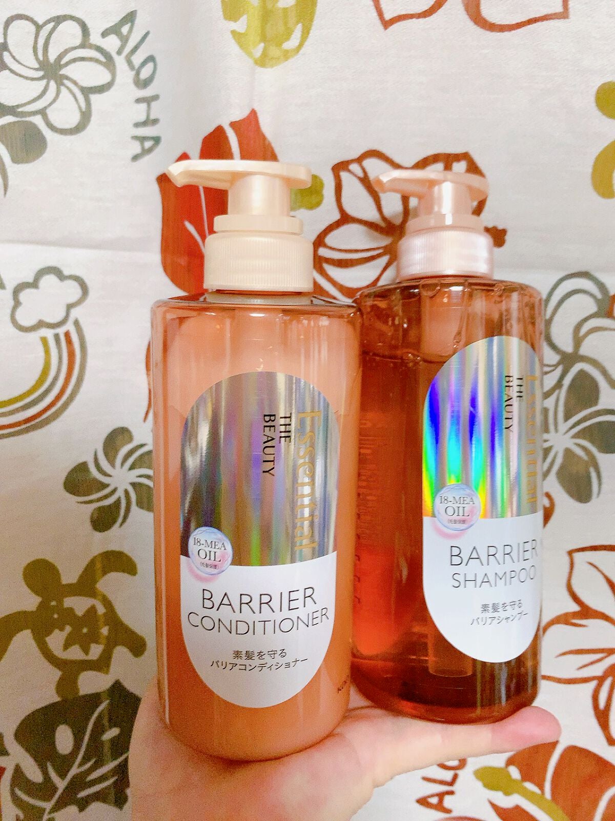 ザビューティ 髪のキメ美容素髪を守る バリアシャンプー/コンディショナー/エッセンシャル/シャンプー・コンディショナーを使ったクチコミ(2枚目)