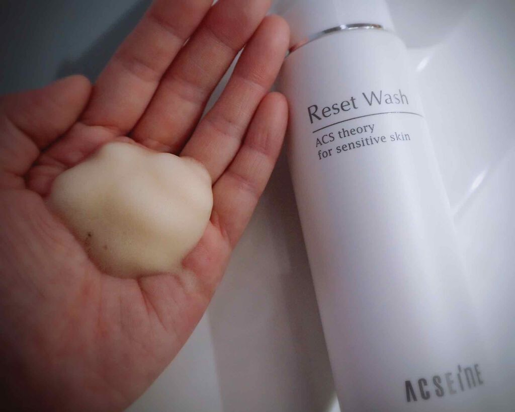 リセット ウォッシュ/ACSEINE/泡洗顔を使ったクチコミ（2枚目）