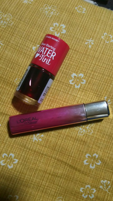 ウォーターティント/ETUDE/リップグロスを使ったクチコミ(1枚目)