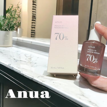 桃70%ナイアシンセラム/Anua/美容液を使ったクチコミ（1枚目）