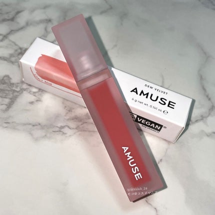 デュー ベルベット/AMUSE/口紅を使ったクチコミ(2枚目)