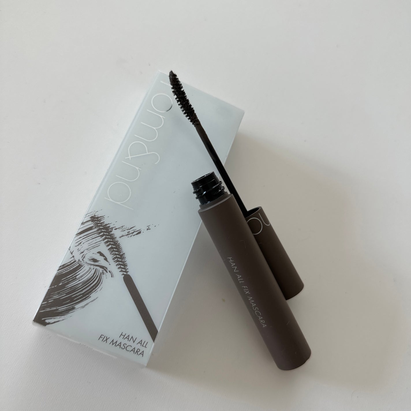 ハンオールフィックスマスカラ/rom&nd/マスカラを使ったクチコミ(2枚目)