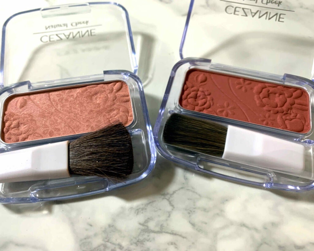 ナチュラル チークN/CEZANNE/パウダーチークを使ったクチコミ(1枚目)