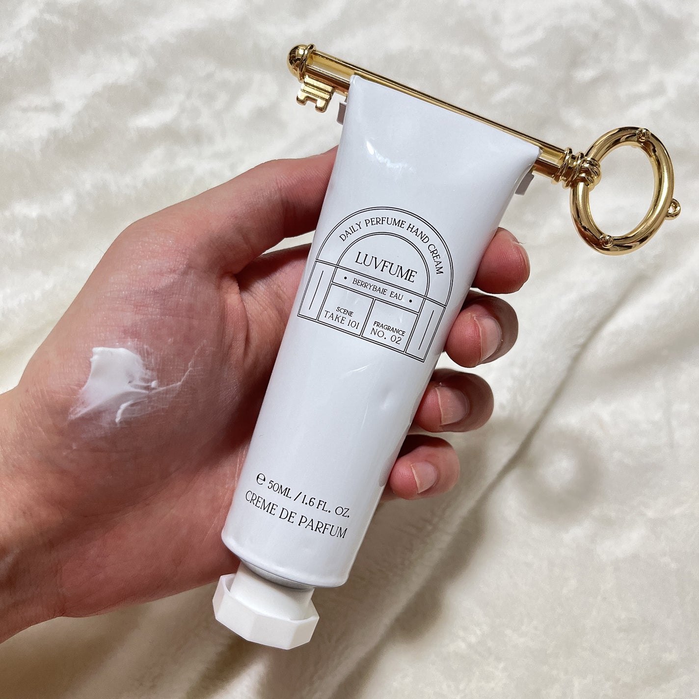 ハンドクリーム/LUVFUME/ハンドクリームを使ったクチコミ(4枚目)