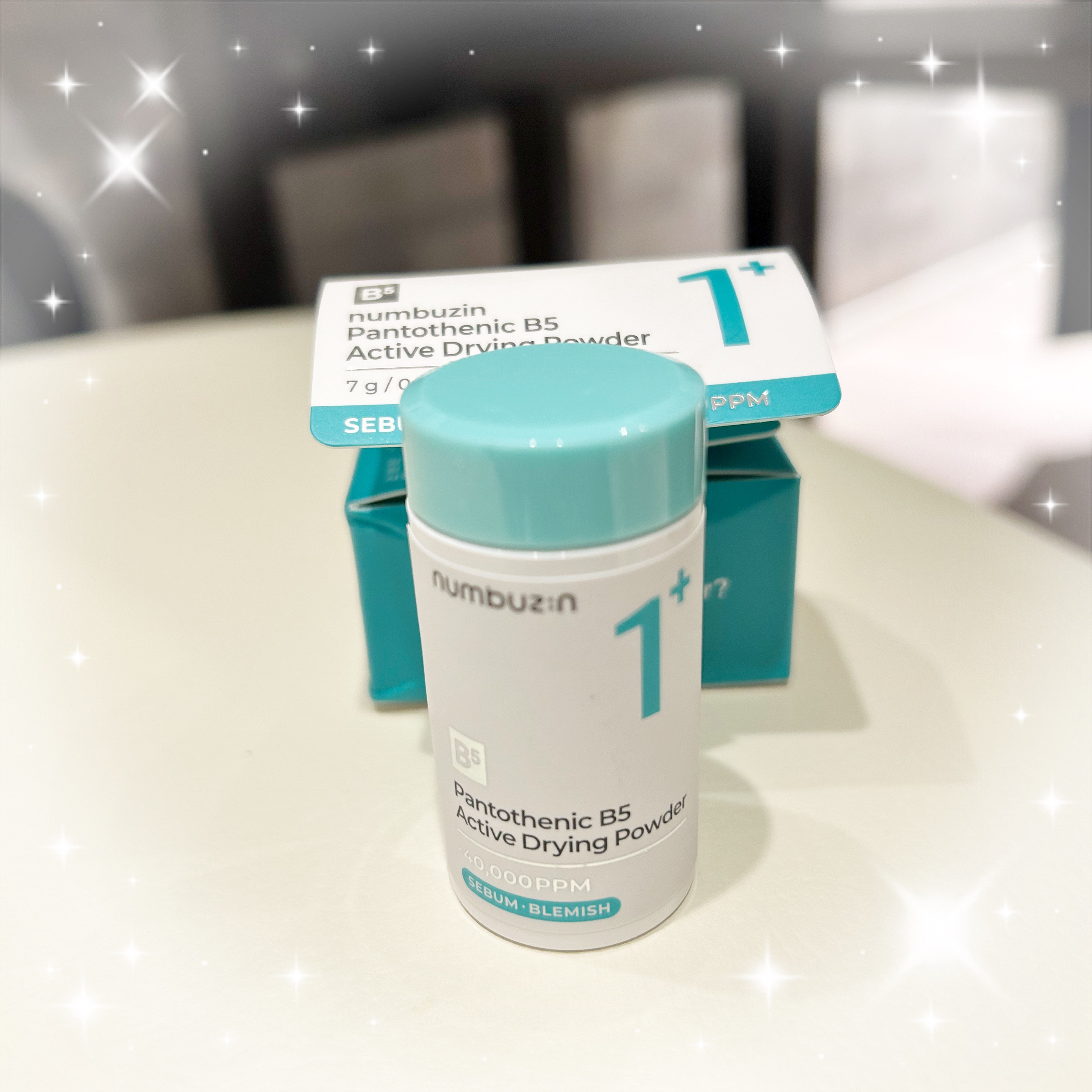 1番 かけるパントテン酸スキンパウダー/numbuzin/その他スキンケアを使ったクチコミ（2枚目）