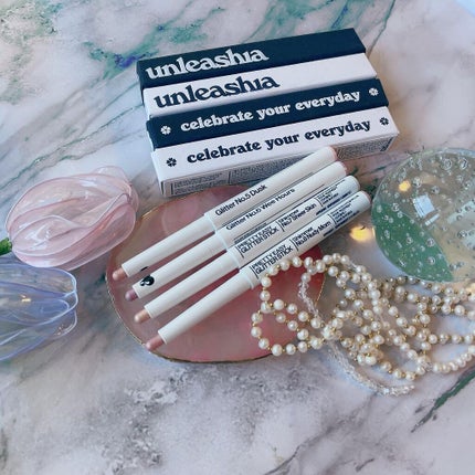 プリティー イージーグリッタースティック/unleashia/グリッターを使ったクチコミ(2枚目)