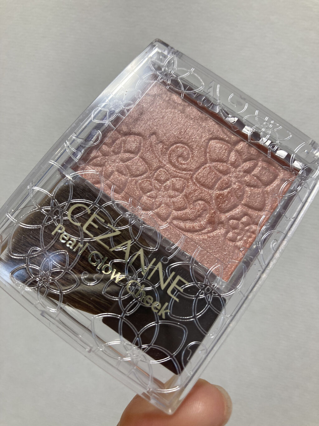 パールグロウチーク/CEZANNE/パウダーチークを使ったクチコミ（1枚目）