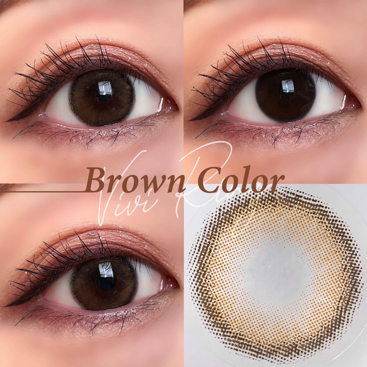 ViVi Ring 1day/OLENS/ワンデー（１DAY）カラコンを使ったクチコミ（3枚目）