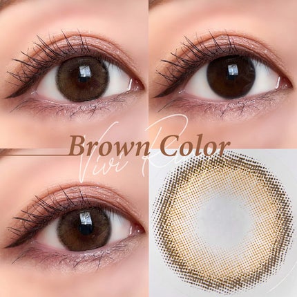 ViVi Ring 1day/OLENS/ワンデー(1DAY)カラコンを使ったクチコミ(3枚目)