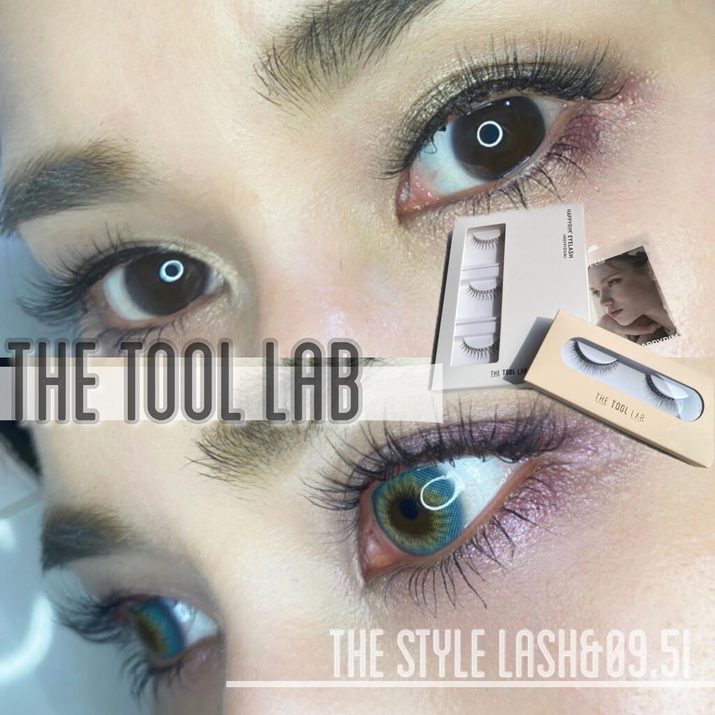 ハッピーリム アイラッシュ インディビジュアル/THE TOOL LAB/つけまつげを使ったクチコミ(1枚目)