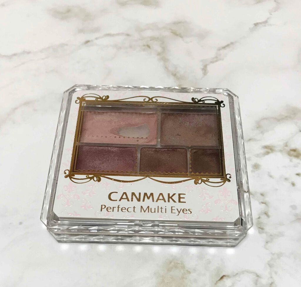 パーフェクトマルチアイズ/キャンメイク/アイシャドウパレットを使ったクチコミ(1枚目)