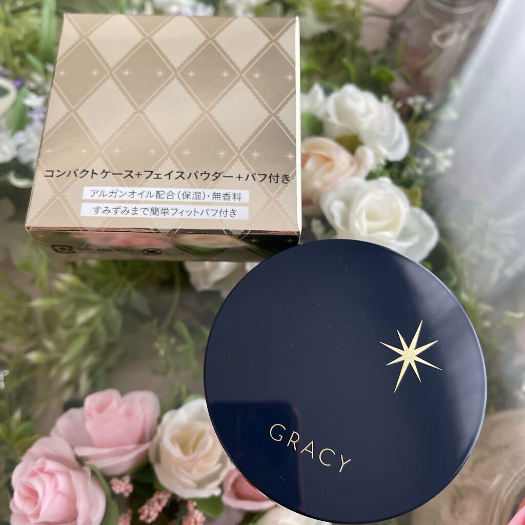 光仕上げパウダーＵＶ/グレイシィ/プレストパウダーを使ったクチコミ（2枚目）