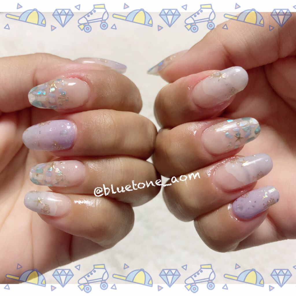 ネイルフィット ジェルネイルシール/GELATO FACTORY/ネイルシールを使ったクチコミ(3枚目)